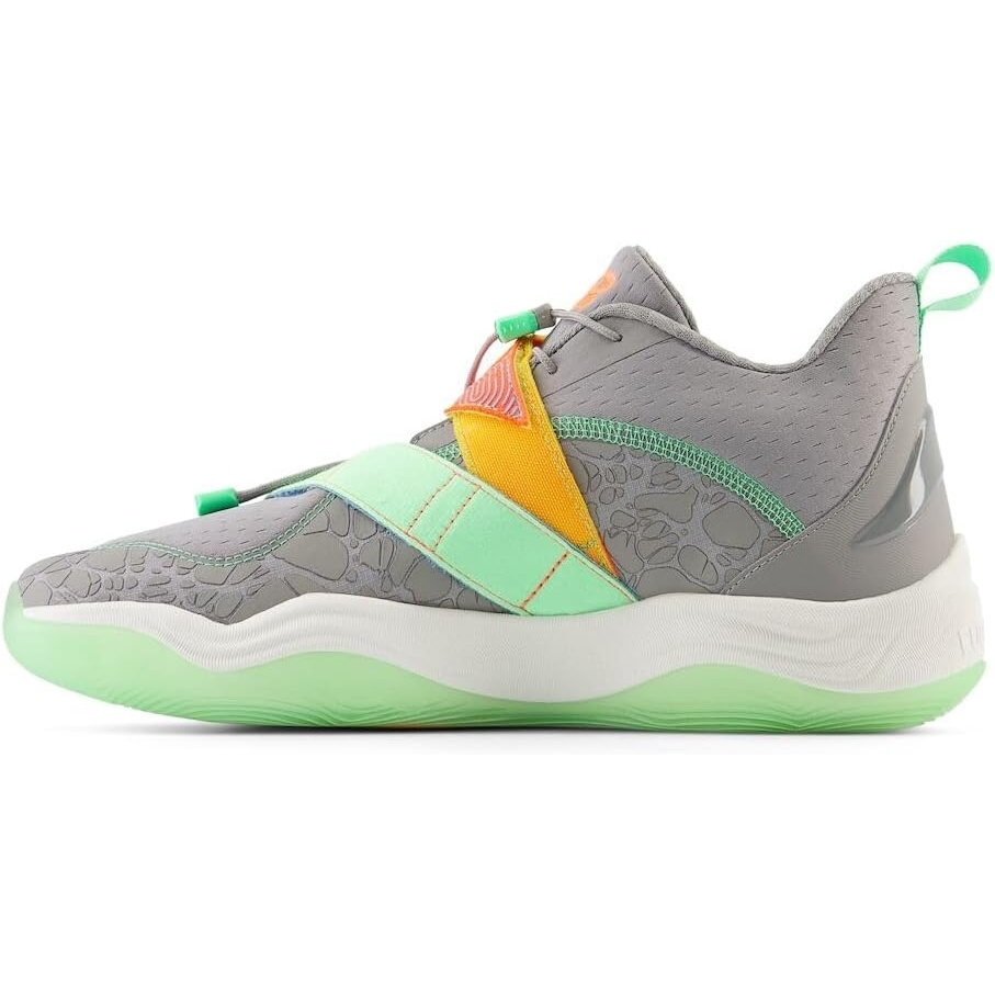 image:imageNew Balance Unisex Adult FuelCell Lindor 2 PreGame Baseball ShoesTeam Away GreyElectric JadeNeon Dragonfly