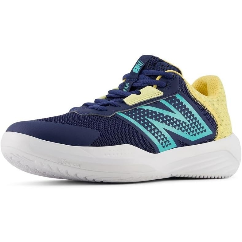 image:imageNew Balance Womens 696 V6 Tennis ShoeWhiteCyber Jade