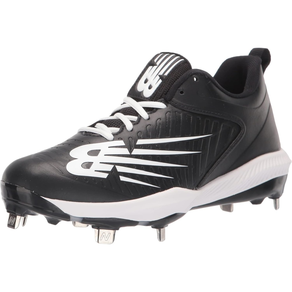 image:imageNew Balance Womens Fuse V3 Metal Pitch Softball ShoeBlackWhite