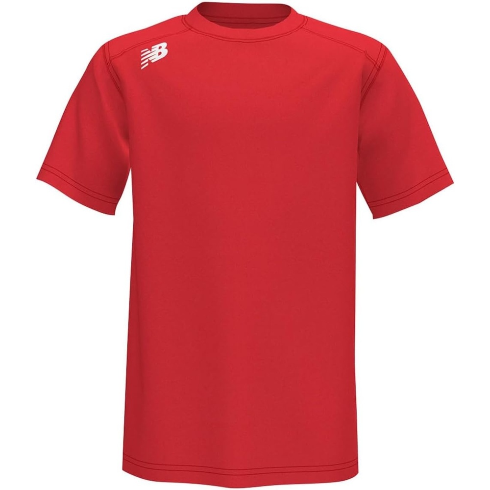 image:imageNew Balance Youth Tech Baseball TShirt Red L