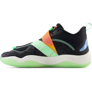 New Balance FuelCell Lindor v2 Off-Field Baseball Cleats(Black/Neon Dragonfly/Electric Jade)