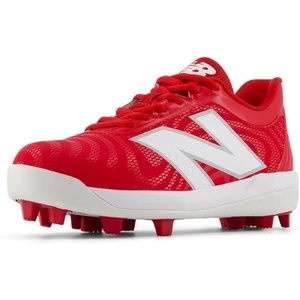 New Balance Kids’ 4040 V7 Rubber-Molded(Team Red/Optic White)
