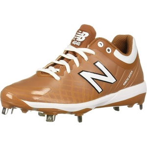 New Balance Men’s 4040 V5 Metal Baseball Shoe(Texas/Orange)
