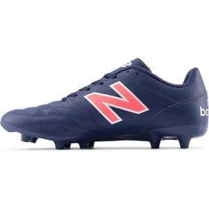 New Balance Men’s 442 Academy Fg V2 Soccer Shoes(Nb Navy/Silver/Energy Red)