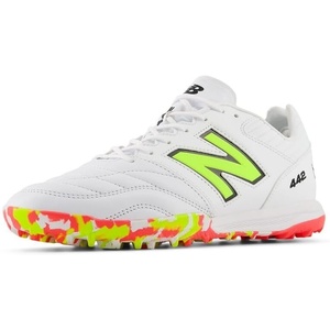 New Balance Men’s 442 Pro Tf V2(White/Energy Red/Hi-lite)
