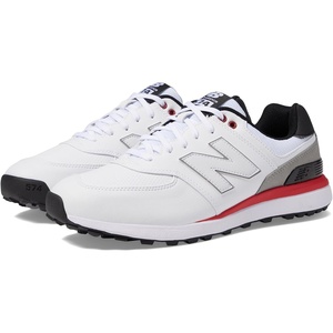 New Balance Men’s 574 Greens V2(White/Black)
