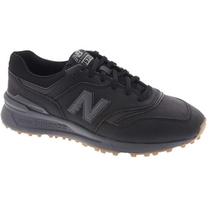 New Balance Men’s 997 Spikeless Golf Shoe(Black/Grey)