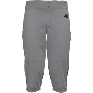 New Balance Men’s Adversary 2.0 Piped Baseball Knickers(Grey-black)