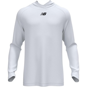 New Balance Men’s Athletics Baseball Hoodie White L