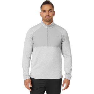 New Balance Men’s Athletics Heat Grid 1/2 Zip(Athletic Grey)