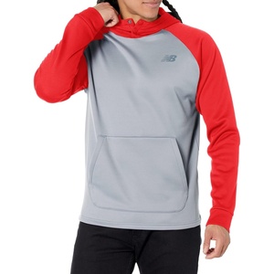 New Balance Men’s Baseball Pullover Hoodie(Team Red Inline)