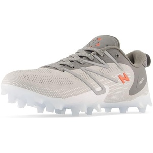 New Balance Men’s FreezeLX V4 Lacrosse Shoe(Grey/White/White)