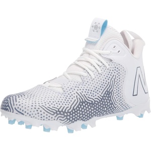 New Balance Mens Freezelx V3Lacrosse Shoe(White/Navy)
