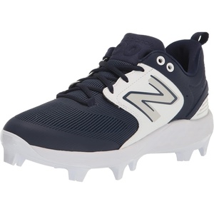 New Balance Men’s Fresh Foam 3000 V6 Molded Baseball Shoes(Navy/White)