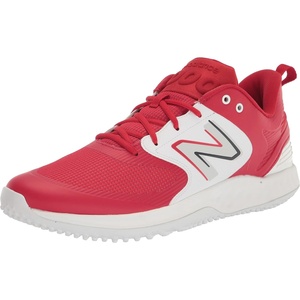 New Balance Men’s Fresh Foam 3000 V6 Turf-Trainer Shoes(Red/White)