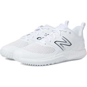 New Balance Men’s Fresh Foam 3000 V6 Turf-Trainer Shoes(White/White)