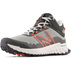 New Balance Mens Fresh Foam Garoe Mid V1Trail Running Shoe(Shadow Grey/Grey Matter/Blaze Orange)
