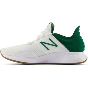 New Balance Men’s Fresh Foam Roav(White/Classic Pine/Incense)