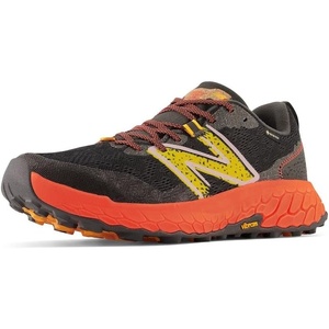 New Balance Men’s Fresh Foam X Hierro V7 Shoes(Blacktop/Neon Dragonfly/Hot Marigold)