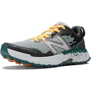 New Balance Men’s Fresh Foam X Hierro V7 Shoes(Concrete/Vintage Teal/Hot Marigold)