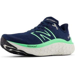 New Balance Men’s Fresh Foam X Kaiha Road Running Shoes(Nb Navy/Electric Jade/Reflection)
