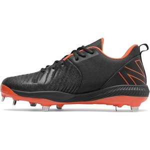 New Balance Men’s FuelCell 4040 V6 Metal Baseball Shoes(Black/Orange)