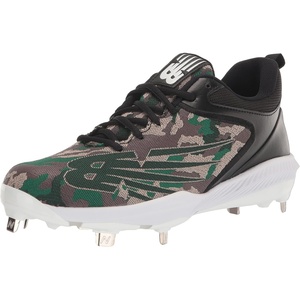 New Balance Men’s FuelCell 4040 V6 Metal Baseball Shoes(Black/Pebble/Bison)