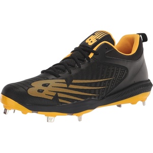 New Balance Men’s FuelCell 4040 V6 Metal Baseball Shoes(Black/Yellow)