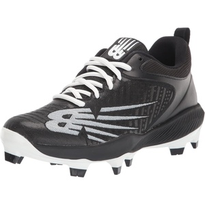 New Balance Men’s Fuelcell 4040 V6 Baseball Cleats(Black/White)