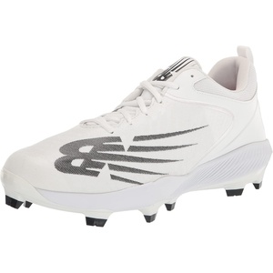 New Balance Men’s Fuelcell 4040 V6 Baseball Cleats(White/Black)