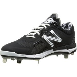 New Balance Men’s L3000V2 Metal Low Baseball Cleats(Black)