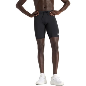 New Balance Men’s Nb Sleek Pocket Half Tight 9″(Black)