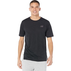 New Balance Men’s Q Speed Jacquard Short Sleeve(Black)