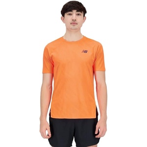 New Balance Men’s Q Speed Jacquard Short Sleeve(Neon Dragonfly)