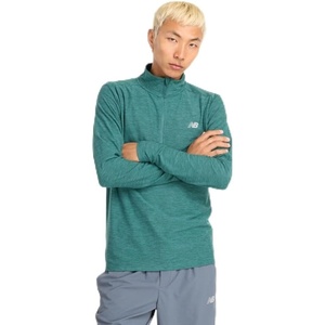 New Balance Men’s Space Dye 1/4 Zip(New Spruce)