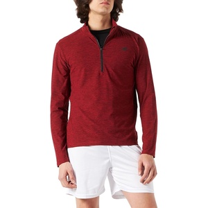 New Balance Men’s Space Dye 1/4 Zip(Team Red Pepper)