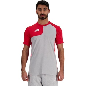 New Balance Men’s Ss Asym Baseball Top Right(Team Red)
