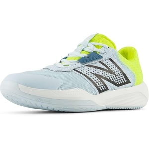 New Balance Womens 696 V6 Tennis Shoe(Quarry Blue/Firefly)