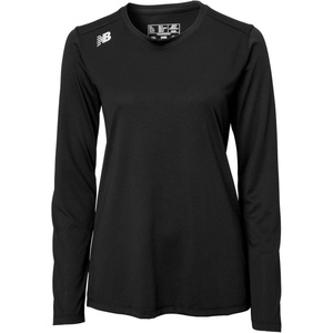 New Balance Women’s Baseball Nb Tech Long Sleeve(Team Black)