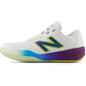 New Balance Women’s FuelCell 996 V5 Hard Court(White/Purple Fade/Coastal Blue)