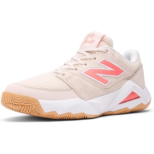 New Balance Women’s FuelCell Delray V2 Tennis Shoes(Bisque/Urgent Red)