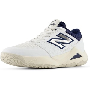 New Balance Women’s FuelCell Delray V2 Tennis Shoes(White/Navy)