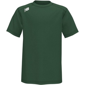 New Balance Youth Tech Baseball T-Shirt Dark Green M