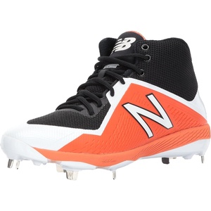 New Balance mens 4040 V4 Mid-metal(Black/Orange)