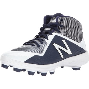 New Balance mens 4040 V4 Tpu Molded Mid Cut(Navy/White)
