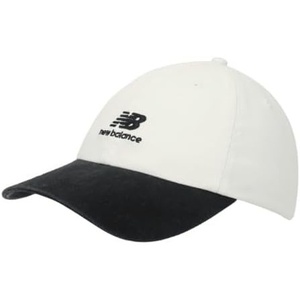 New Balance unisex-adults 6 Panel Flying NB Stacked Logo Hat Classic(Sea Salt (Sst))