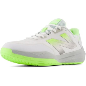 New Balance womens Fuelcell 796 V4(White/Bleached Lime Glo/Brighton Grey)