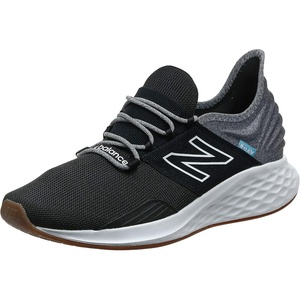 New Balance Men’s Fresh Foam Roav Running Shoe(Black/Light Aluminum)